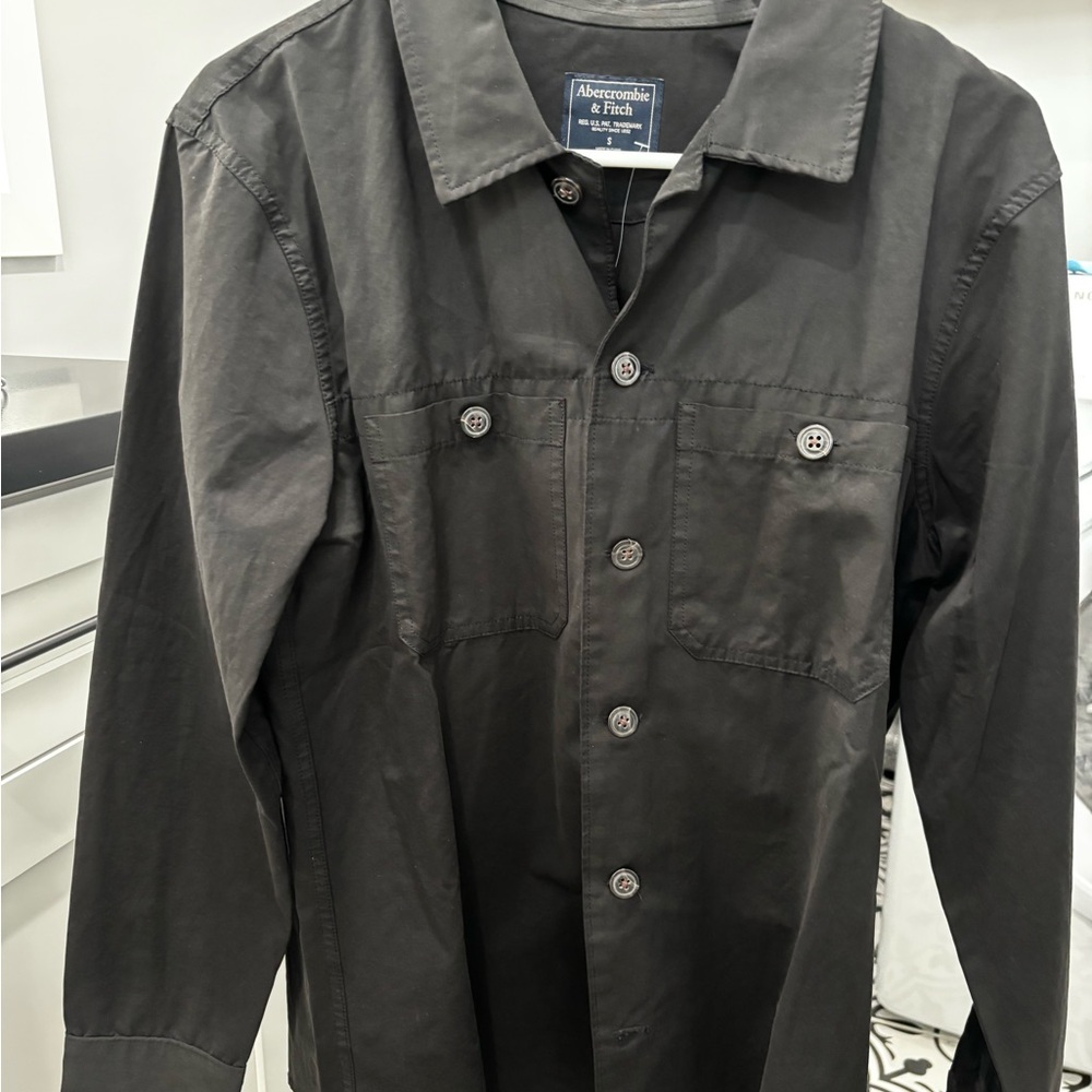 Abercrombie & Fitch Men's Black Jacket size Small